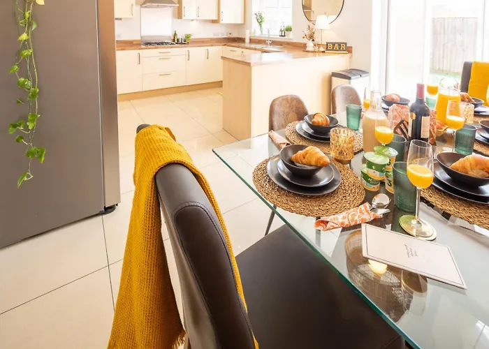 Vakantiehuis Cozy Glam Patchway Garden House Sleep 9 Mid-long Term Welcome Bristol