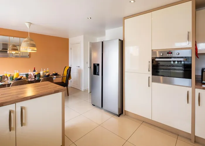 Prázdninový dům Cozy Glam Patchway Garden House Sleep 9 Mid-long Term Welcome Bristol