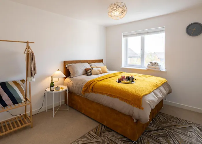 Prázdninový dům Cozy Glam Patchway Garden House Sleep 9 Mid-long Term Welcome Bristol